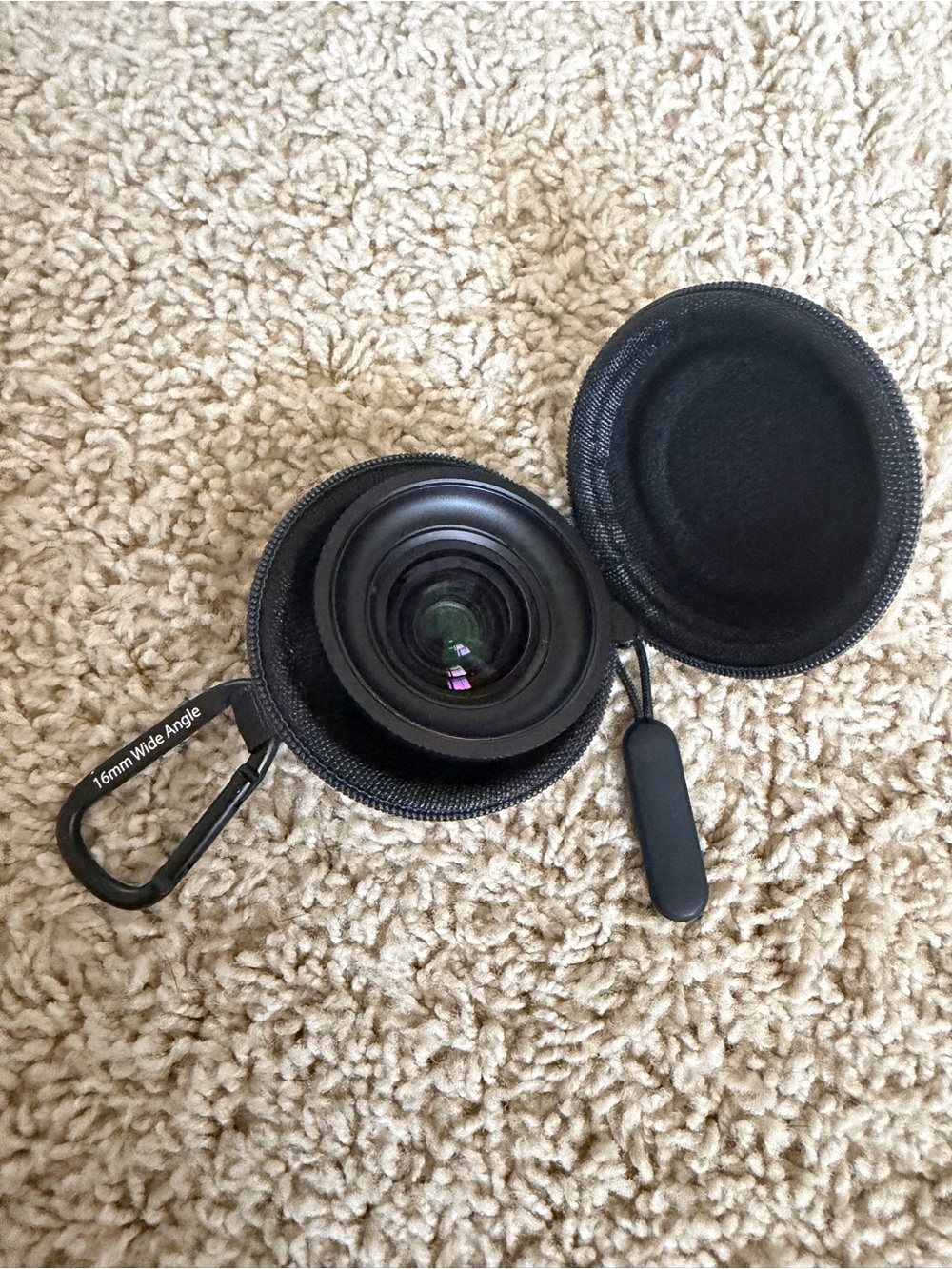 Shift Cam 16mm Wide Angle Phone Camera Lens with Carrying Case